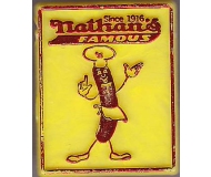 Nathan’s Famous Children’s Ring, Yellow Plastic