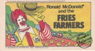 MCDONALD’S 1978 RONALD MCDONALD and the Fries Farmer Vintage Comic