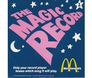 THE MAGIC RECORD 45 RPM MCDONALD’S ADVERTISING PROMOTION
