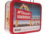 McDonald’s Lunch Box Metal 1998 Speedee Vintage