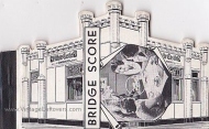 WHITE CASTLE 1935 BRIDGE SCORE PADS VINTAGE 1935 VG