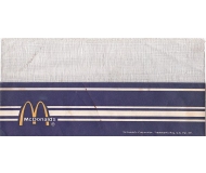 McDonald’s Crew Hat 1970’s Paper & Mesh Dark Blue Vintage