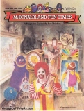 McDonaldland Fun Times Vol 4 No 1 Fall 1982 Magazine for Children Vintage