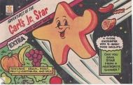 CARL’S JR. STAR Food Group Game promotional comic book