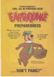 YOGI BEAR Earthquake Preparedness for Children comic book giveaway, 1983, Hanna-Barbera