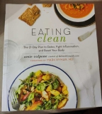 BOOK “EATING CLEAN: The 21-Day Plan to Detox, Fight Inflammation and Reset Your Body” AMIE VALPONE, 2016 Paperback, Pre-Owned Excellent