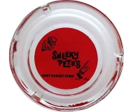 Vintage 1960’s Ashtray SNEAKY PETE’S on the Sunset Strip Heavy Glass
