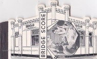 WHITE CASTLE 1946 BRIDGE SCORE PADS VINTAGE VG